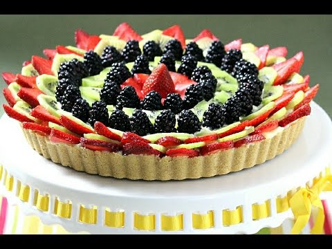 How to Make an Easy, No-Bake Fruit Tart  - Rossella's Cooking with Nonna - UCUNbyK9nkRe0hF-ShtRbEGw