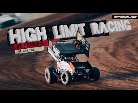 &quot;That Was 10 Million Times Better Than Lakeside&quot; Top 10 With The High Limit Series at 34 Raceway - dirt track racing video image