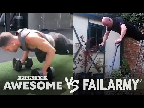 People Are Awesome vs. FailArmy | Weightlifting, Pool Trickshots & More! - UCIJ0lLcABPdYGp7pRMGccAQ