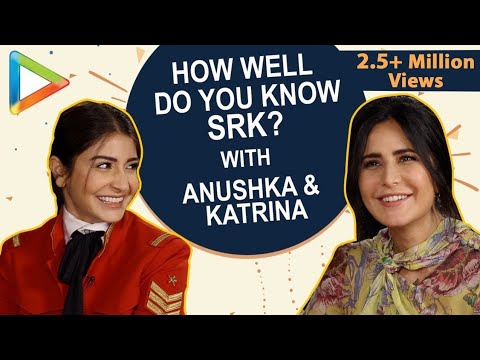 WATCH #Bollywood CRAZY: Katrina Kaif & Anushka Sharma Playing SRK QUIZ is a Laugh Riot #India #Celebrity