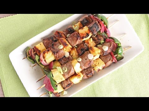 Teriyaki Beef Skewers Recipe | Episode 1075 - UCNbngWUqL2eqRw12yAwcICg