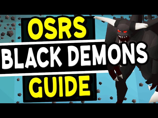 OSRS Black Demon Quick Guide - Black Demon Slayer Guide