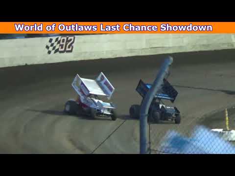 Grays Harbor Raceway, September 4, 2023, World of Outlaws Last Chance Showdown - dirt track racing video image