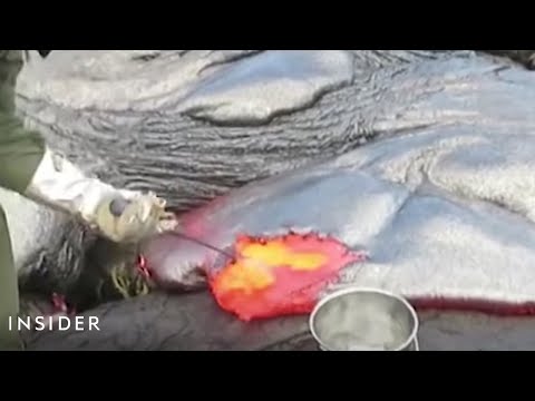 How Geologists Collect Lava Samples From Volcanoes - UCHJuQZuzapBh-CuhRYxIZrg