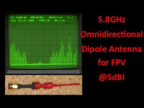 5 8GHz Omnidirectional Dipole Antenna for FPV @5dBI - UCHqwzhcFOsoFFh33Uy8rAgQ