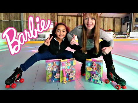 Barbie Video Game Hero Movie Dolls Surprise Toy Opening - Roller Skating Funny Fails - UC6sSkkemzPjmrzS0Y0V_2zw