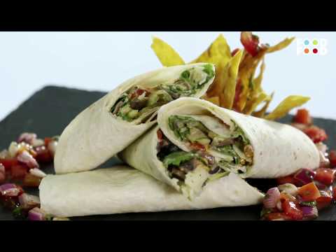 Veg Caesar Wraps | Snack Time | Chef Ajay Chopra | FoodFood - UCthIcpK06l9bhi9ISgreocw