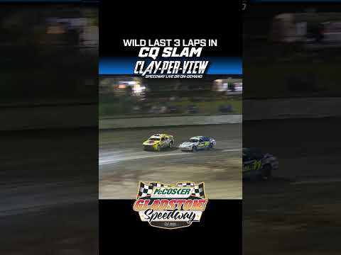 Wild Last 3 Laps! #dirttrackracing - dirt track racing video image