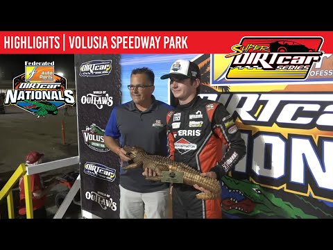 Super DIRTcar Series Big Block Modifieds | Volusia Speedway Park | February 15, 2025 | HIGHLIGHTS - dirt track racing video image