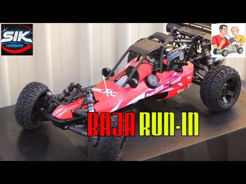 How to run-in a Baja 1/5th scale RC - UCFORGItDtqazH7OcBhZdhyg