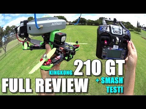 KING KONG 210GT FPV Race Drone Review - [Unboxing, Inpection, Flight / Crash Test!, Pros & Cons] - UCVQWy-DTLpRqnuA17WZkjRQ