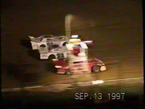Hidden Valley Speedway September 13th, 1997 Late Model Feature - dirt track racing video image