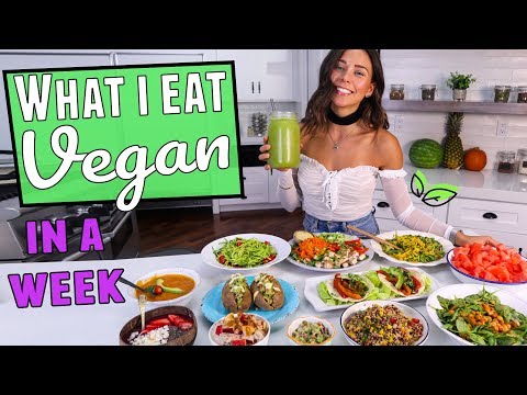 What I Eat in a Week! Vegan, Easy & Healthy Recipes - UCZMX5mnCXg8xfULwZBGedjA