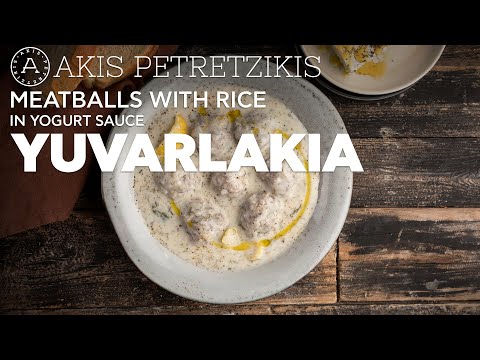 Μeatballs with rice in yogurt sauce - Yuvarlakia | Akis Kitchen - UCcbNHNmULeU1OoNylpPIRQQ