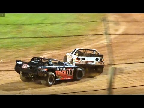 BayPark Speedway - Saloons - 26/2/22 - dirt track racing video image