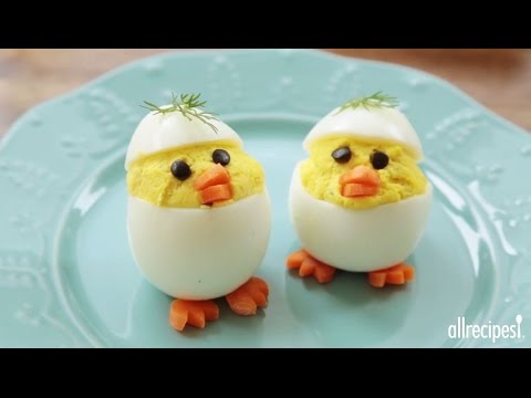 Easter Recipes - How to Make Easter Chick Deviled Eggs - UC4tAgeVdaNB5vD_mBoxg50w