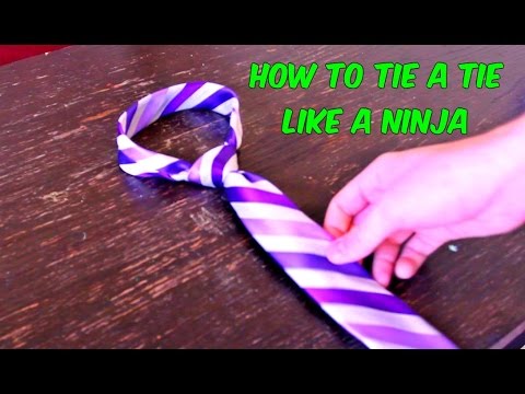 How to Tie a Tie Like a Ninja - UCe_vXdMrHHseZ_esYUskSBw