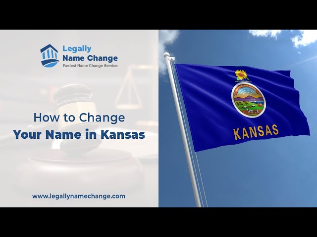 How Much Does It Cost To Change Your Name In Kansas