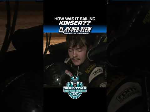 Kinser Claridge At Toowoomba! #dirttrackracing #toowoombaspeedway #sprintcars - dirt track racing video image