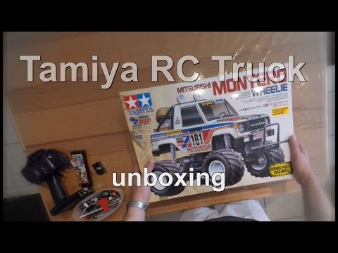 Tamyia // RC Truck // Unboxing Mitsubishi Montero Wheelie // Go Pro - UCNWVhopT5VjgRdDspxW2IYQ