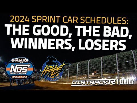 Clash of the Sprint Car Schedules: World of Outlaws Vs. High Limit - dirt track racing video image