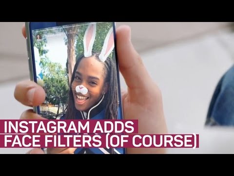 Instagram adds face filters because of course (CNET News) - UCOmcA3f_RrH6b9NmcNa4tdg