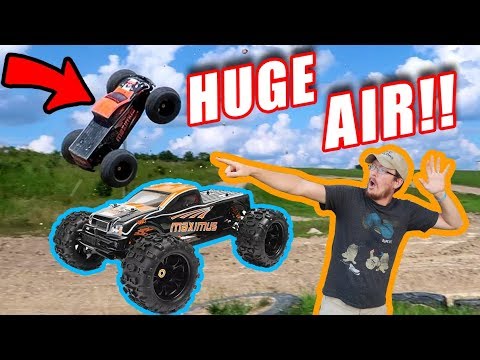 HUGE AIR With A HUGE FAST RC Monster Truck! - DHK Hobby Maximus - TheRcSaylors - UCYWhRC3xtD_acDIZdr53huA