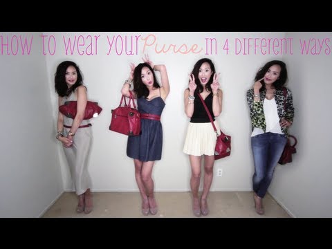 How To Wear your Purse in 4 Different Ways - UCZpNX5RWFt1lx_pYMVq8-9g