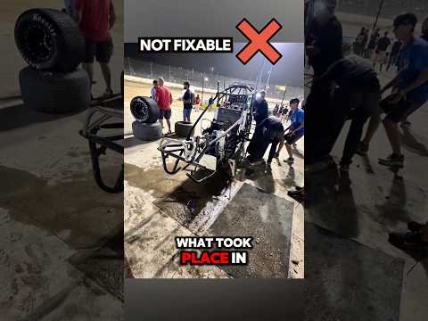 Can Wrecked Sprint Cars Be Fixed? - dirt track racing video image