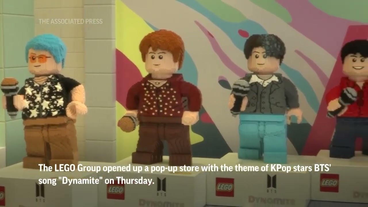 BTS created in LEGO