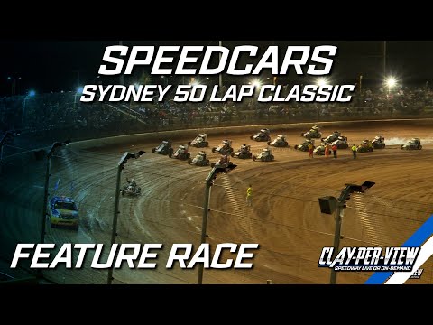 Speedcars | Sydney 50 Lap Classic - Sydney - 10th May 2025 | Clay-Per-View - dirt track racing video image