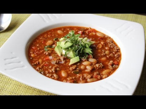 Italian Sausage Chili - Spicy Sausage & White Bean Chili Recipe - UCRIZtPl9nb9RiXc9btSTQNw