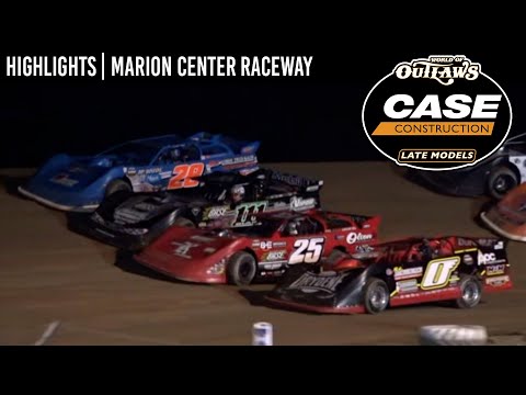 World of Outlaws CASE Late Models at Marion Center Raceway May 20, 2022 | HIGHLIGHTS - dirt track racing video image