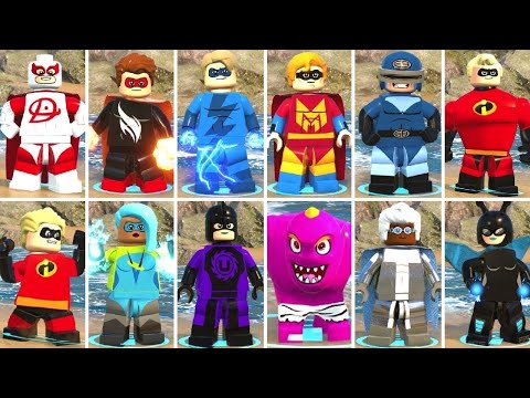 All Playable Supers in LEGO The Incredibles - UCg_j7kndWLFZEg4yCqUWPCA