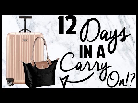 12 Days in Europe in a Carry-On?! // Packing Challenge! - UCuaQ-5iDHAuUHdxdBDrrjPQ