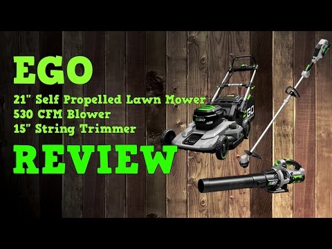 Ego 56V 21" Self Propelled Mower & 530 CFM Blower & 15" String Trimmer Review - UCnrg9RVm6Jld35j-Q6N1p8w