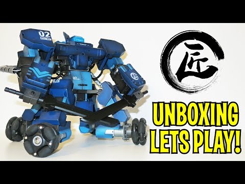 UNBOXING & LETS PLAY - GANKER 02 - FIGHTING MECH ROBOT - Full Review  + Weapons (Guns, Swords, more) - UCkV78IABdS4zD1eVgUpCmaw