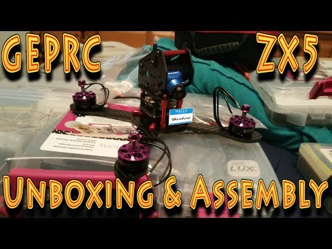 Review: RCMoment GEPrc ZX5 FPV Racing Drone  Unboxing & Assembly!!! (08.14.2017) - UC18kdQSMwpr81ZYR-QRNiDg