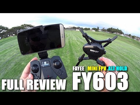 FAYEE FY603 Mini FPV Drone - Full Review - [Unboxing, Inspection, Flight/Crash Test, Pros & Cons] - UCVQWy-DTLpRqnuA17WZkjRQ