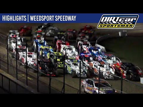 DIRTcar Sportsman Modifieds Weedsport Speedway October 4, 2022 | HIGHLIGHTS - dirt track racing video image