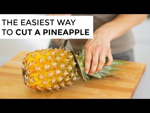 How-To Cut A Pineapple | Clean & Delicious - UCj0V0aG4LcdHmdPJ7aTtSCQ