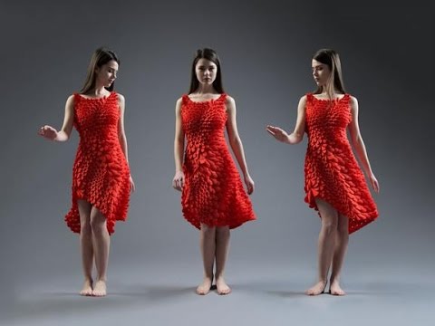 We're dying to wear this beautiful, custom 3D-printed dress (Tomorrow Daily 339) - UCOmcA3f_RrH6b9NmcNa4tdg