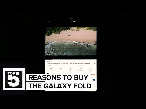 Why you should buy the Galaxy Fold (CNET Top 5) - UCOmcA3f_RrH6b9NmcNa4tdg