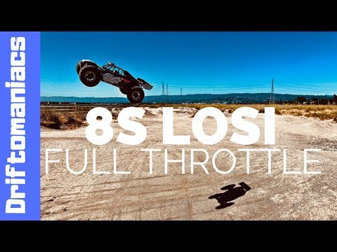 LOSI Desert Buggy XL-E on 8S At Full Throttle - UCdsSO9nrFl8pwOdYnL-L0ZQ