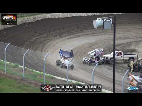 Dirt Track Hero Salute | Eagle Raceway | LIVE Look-In | 7-25-2026 - dirt track racing video image