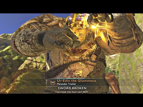 Shadow of War - Olog Boss BREAKS MY SWORD | Level 70 Ultimate Sword Is Born - UCfVhjM2_XVvO5eGbOK-MO0A