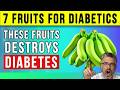 Top 7 Best Fruits for Diabetics to Eat!  FASTEST WAY for Diabetic over 50 (Lower Blood Sugar)