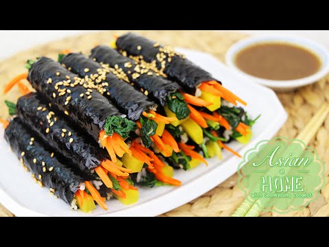 Asian at Home | Drug Gimbap/Mini Kimbap - UCIvA9ZGeoR6CH2e0DZtvxzw