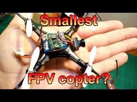World's smallest 5.8 GHz FPV DIY Quadcopter? - UCqY0jY6oEM3hqf2TGScd16w