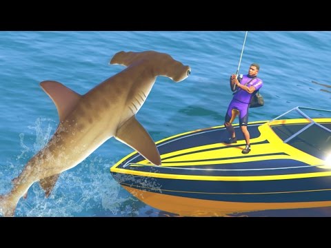 GTA 5 Mods - DEADLIEST CATCH FISHING MOD | CATCHING SHARKS AND RARE FISH! (GTA 5 PC Mods) - UCDwujczvdxbbVHg-V4-kC-A